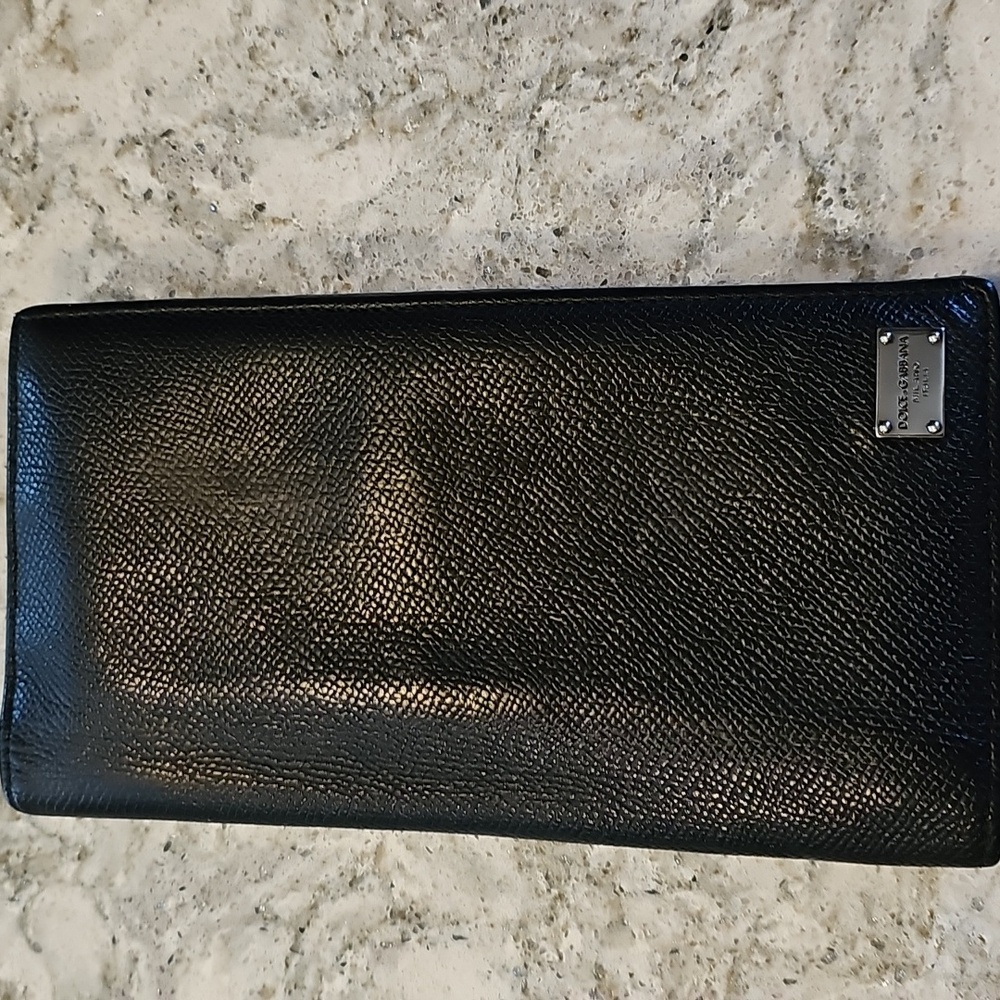 Dolce & Gabbana Authentic Vintage Black Wallet